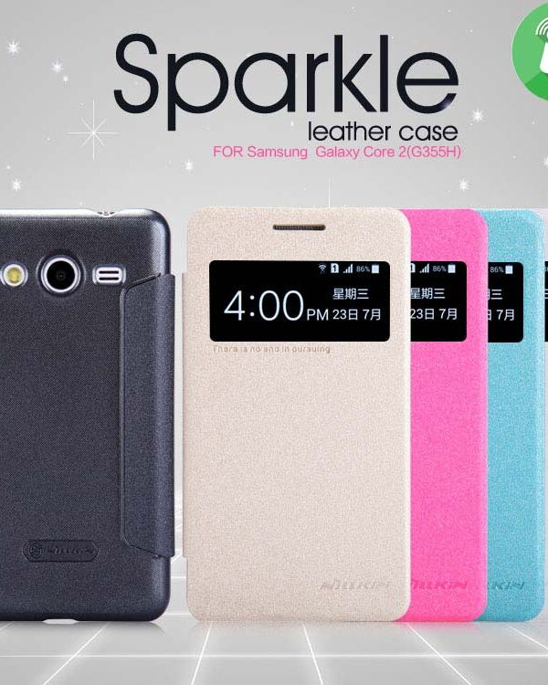 Nillkin Sparkle Flip Cover Galaxy Core 2