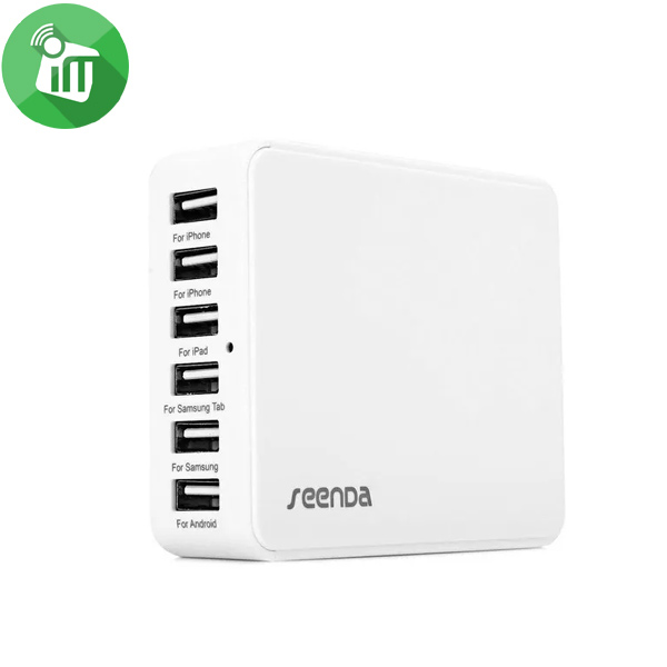SEENDA ICH-03 6 Port Desktop USB Charger 33W