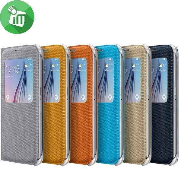 Samsung Galaxy S6 S View Canvas Cover