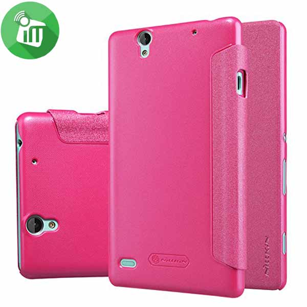 Nillkin Sony Xperia C4 Sparkle Leather Flip Cover