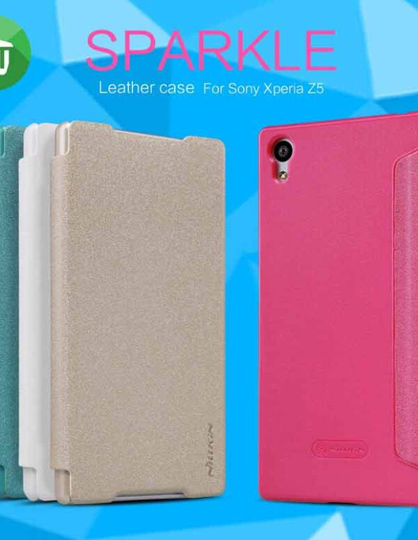 Nillkin Sparkle leather case for Sony Xperia Z5