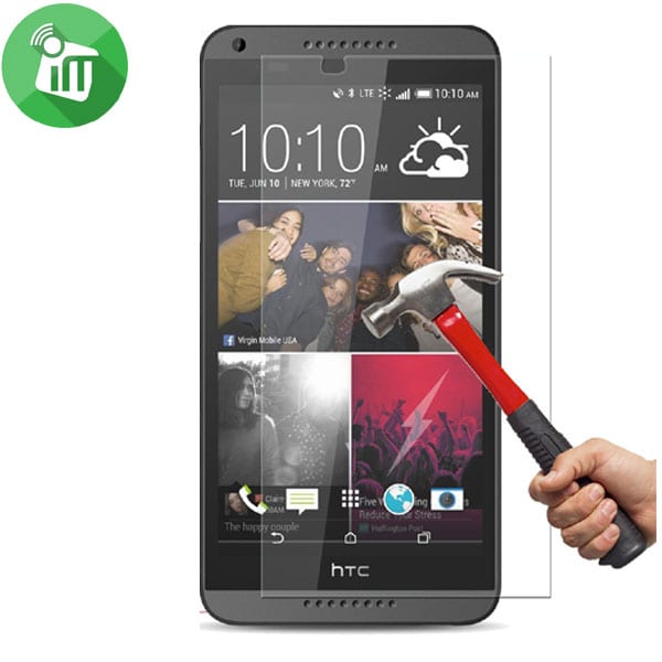 iScreen Glass Anti-Shock Screen Protector for HTC Desire 820