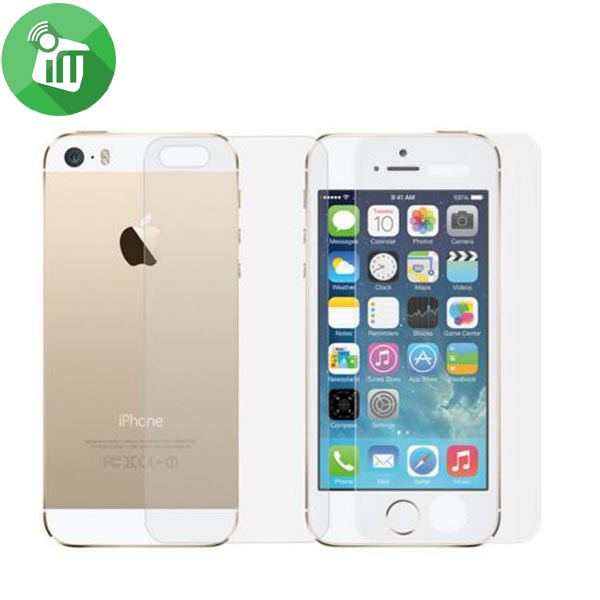 iScreen iPhone 5/5S 2-in-1Glass Anti-Shock Screen Protector