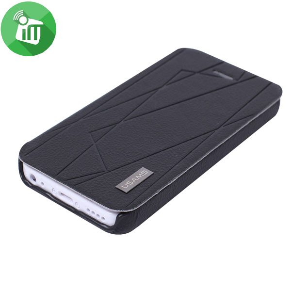 usams Flip Stand Case Cover Space Curtain Series Apple iPhone 5C - Image 6