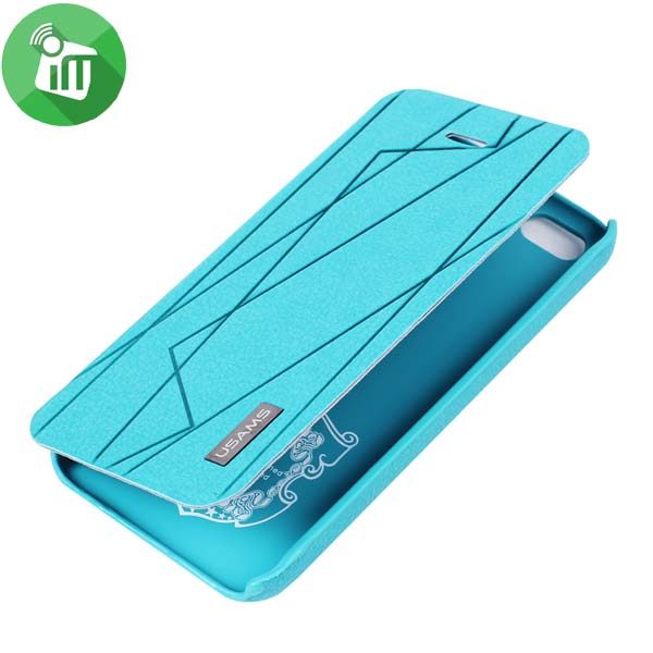 usams Flip Stand Case Cover Space Curtain Series Apple iPhone 5C - Image 3