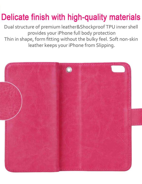 BRG Wallet and Separable Leather Case For iPhone 6 plus and 6S plus