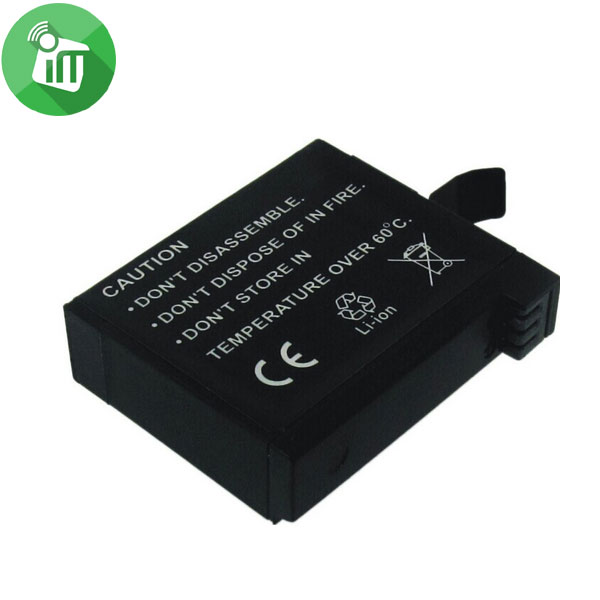 Ipower GP182 BATTERY Replacement 1160mAh for GoPro HERO 4
