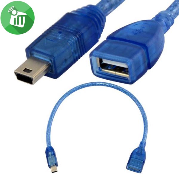 Ipower USB 2.0 Mini OTG Cable 30cm