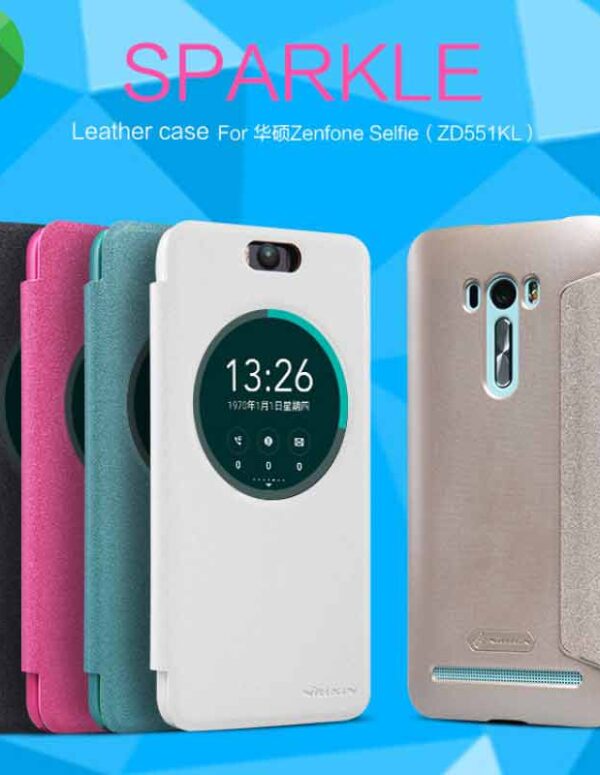 Nillkin Asus Zenfone Selfie Sparkle Leather Case