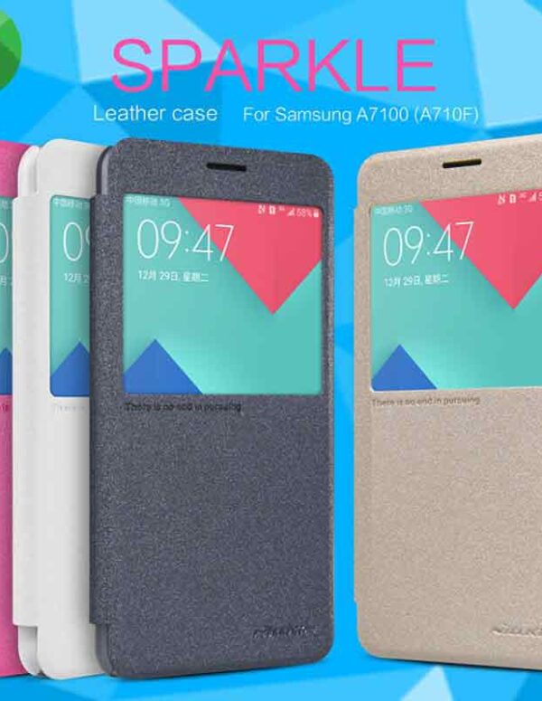 Nillkin Samsung Galaxy A7 2016 Sparkle Leather Case