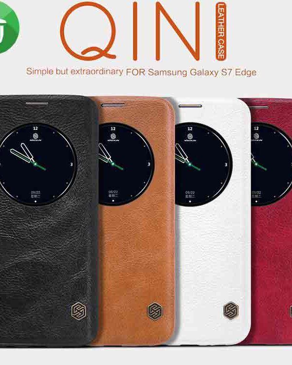 Nillkin Samsung S7 Edge QIN Series Leather Flip Cover