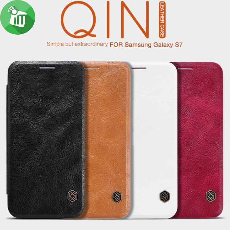 Nillkin Samsung S7 QIN Series Leather Flip Cover