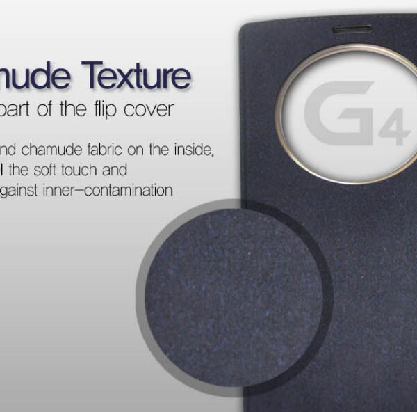 LG G4 Premium Leather Quick Circle Case