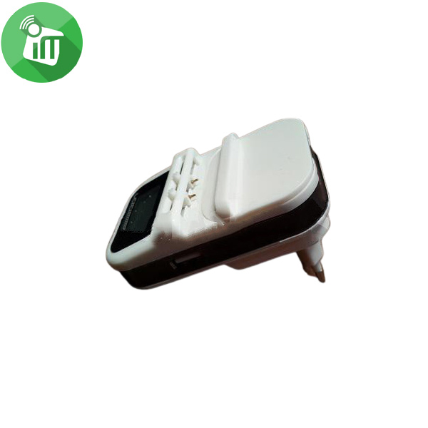 Universal LCD External Wall Battery Charger with USB Port