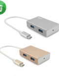 JCPAL LINX Ultra Slim USB-C To 4-Port USB 3.0 Hub
