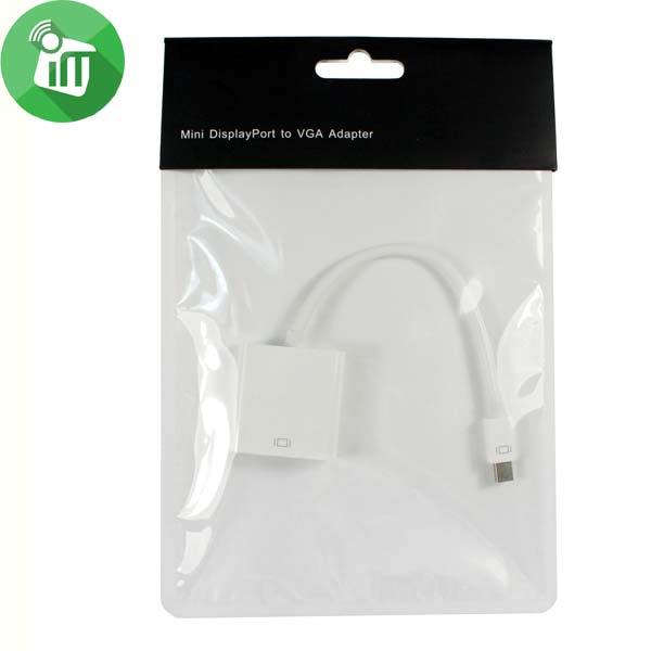 Mini DisplayPort to VGA Converter Adapter