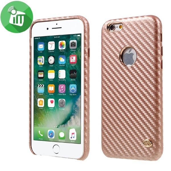 Vorson Leather Coated Plastic Cover For iPhone 6 Plus/6S Plus