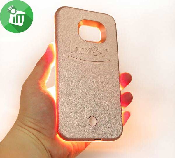 LuMee LED Lighting Selfie Case for Samsung Galaxy S7 Edge