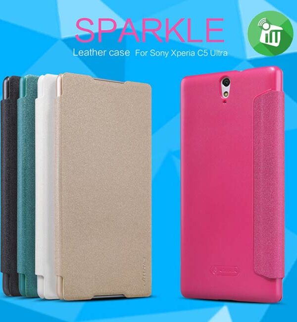 Nillkin Sparkle Leather Case for Sony Xperia C5 Ultra