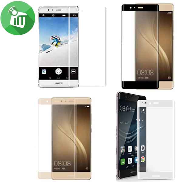 iScreen 3D Curved Edge Full Cover Glass Screen Protector For Huawei P9 Plus
