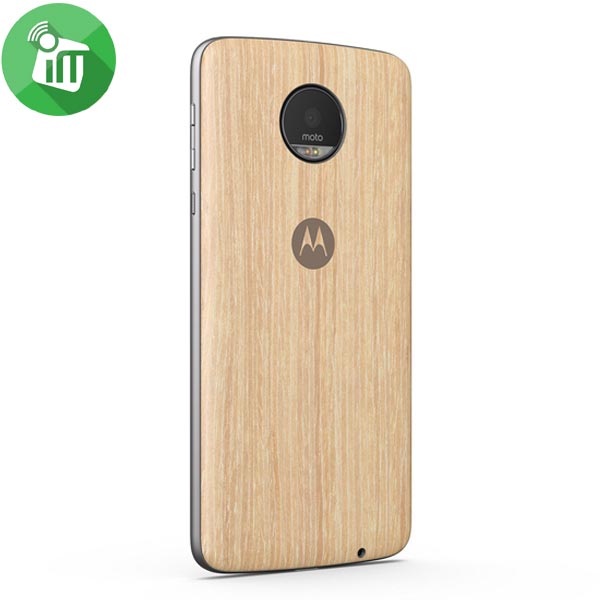 Motorola Moto Mod Wood Style Cap Back Cover