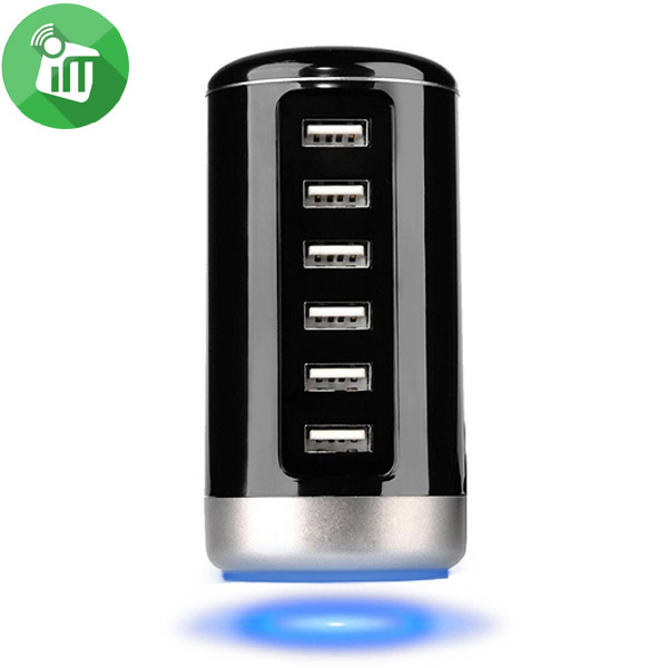 SEENDA 6-Port USB Smart Identification Charger