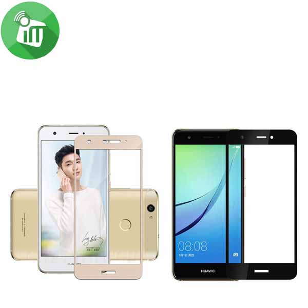 iScreen Silk-Screen Full Tempered Glass Screen Protector For Huawei Nova