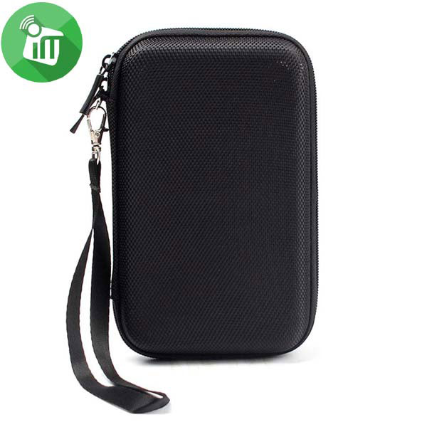 Hard Case Nylon Portable External Hard Drive Carrying Zipper Bag - Image 3