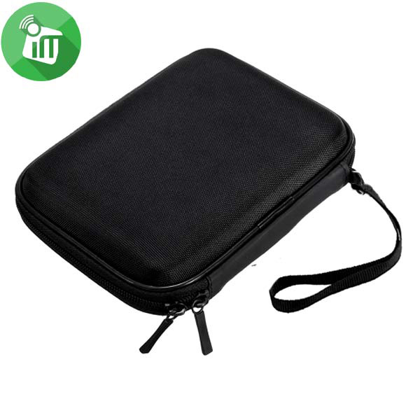Nylon Portable External Hard Drive Carrying Zipper Bag Hard Case