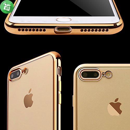 X-Fitted Full Protection E-plating TPU Back Cover For iPhone 7 Plus