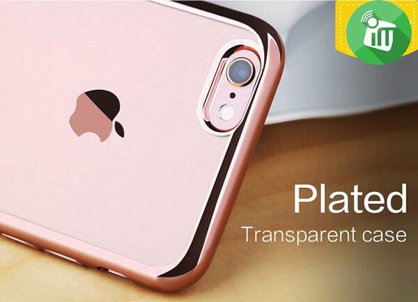 X-Fitted Full Protection E-plating PC Back Cover For iPhone 7