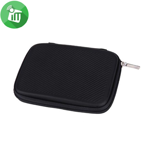 Stripes Pattern 2.5 inch Hard Drive Protection Carrying Zipper Bag
