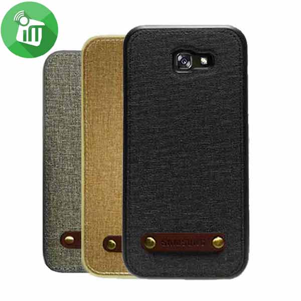 Jeans TPU Back Cover For Samsung Galaxy A3 (2017)