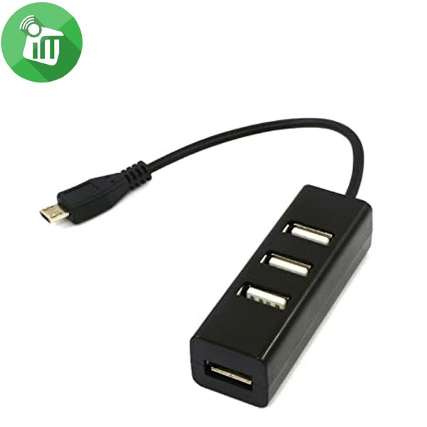 4 Port USB Micro USB OTG HUB