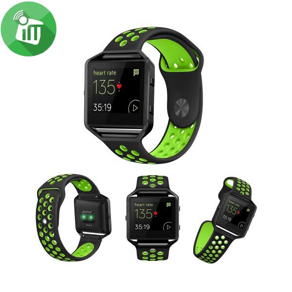 Fitbit Blaze Silicone Sport Band With Frame