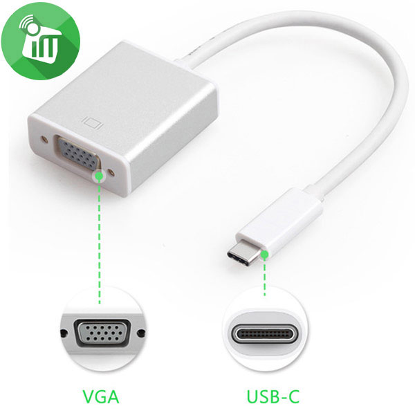 Type C Male to VGA Female Adapter