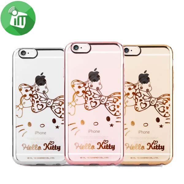 X-Doria Hello Kitty Mirror Soft Ultra Thin Electroplating Back Cover for iPhone 6s Plus