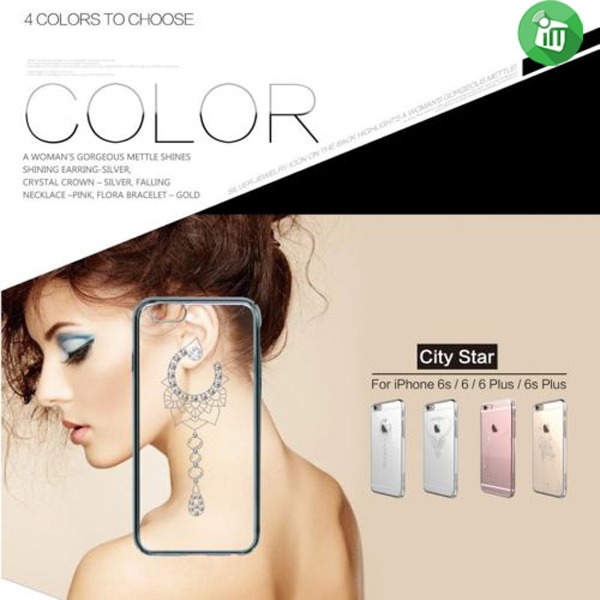 X-Doria City Star Series Back Cover for Apple iPhone 6s Plus