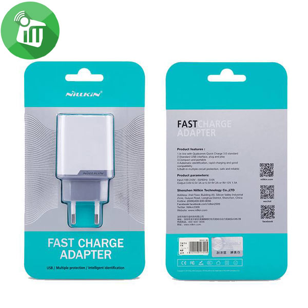 Nillkin Fast Charge Adapter with Quick Charge 3.0 support