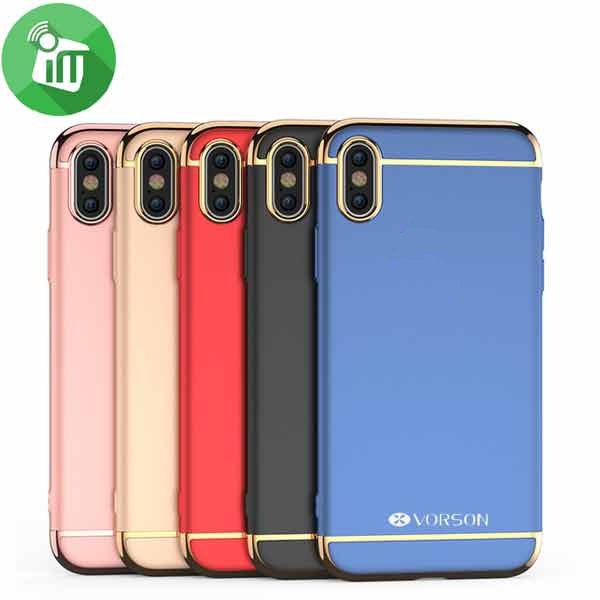 Vorson Ling Series 3 In 1 PC Case Cover For iPhone X