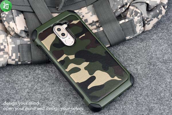 Camouflage ShockProoF Armor Back Cover Case For Huawei GR5 2017