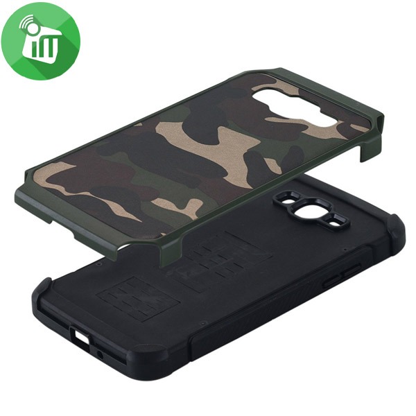 Camouflage ShockProoF Armor Back Cover Case For Samsung Galaxy J2 Prime