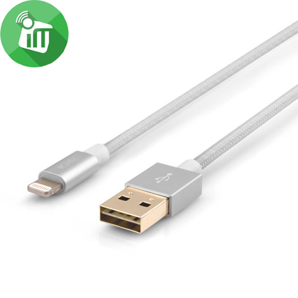 Jcpal LiNX Dual Lightning to USB Braided MFi Cable (1.5M)