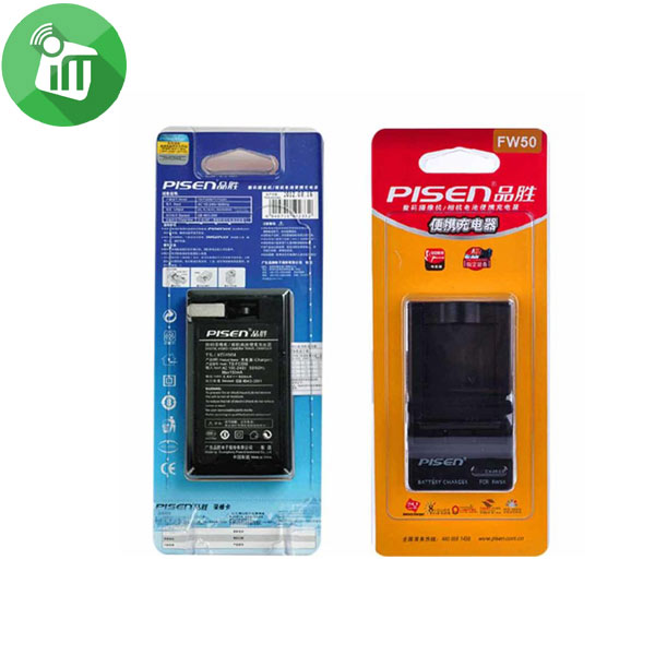 Pisen Battery Charger For Sony FW50