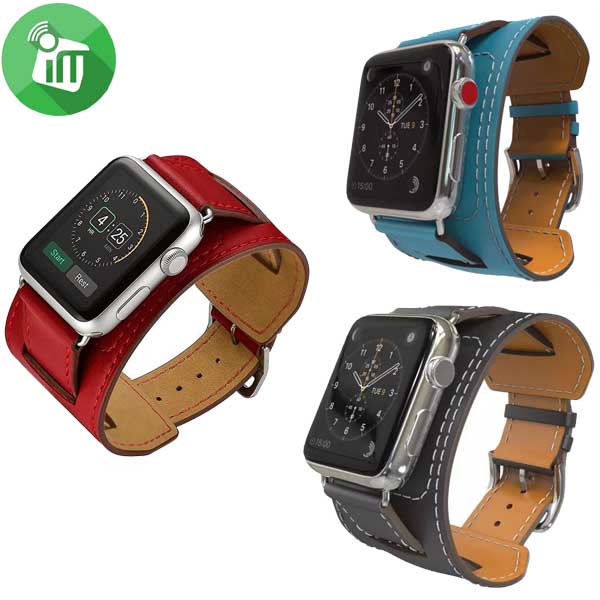Hermès Leather Designs Band For iWatch (44/45/46/49mm)