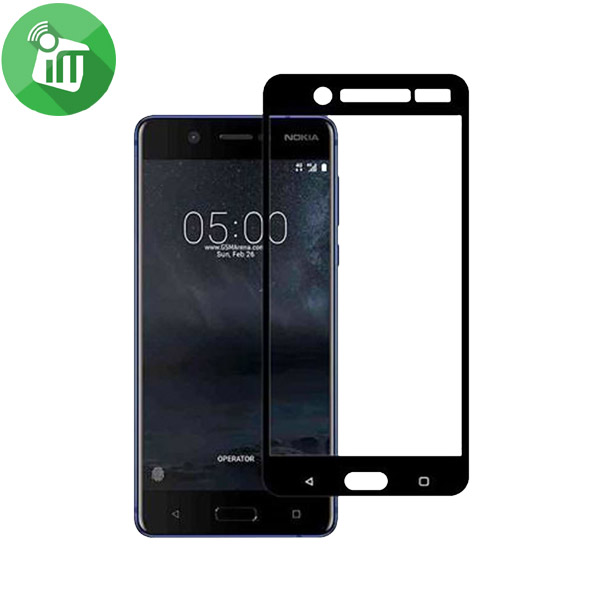 VMAX Silk-Screen Full Tempered Glass Screen Protector For Nokia 5