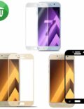 VMAX Silk-Screen Full Tempered Glass Screen Protector For Samsung Galaxy A7 (2017)