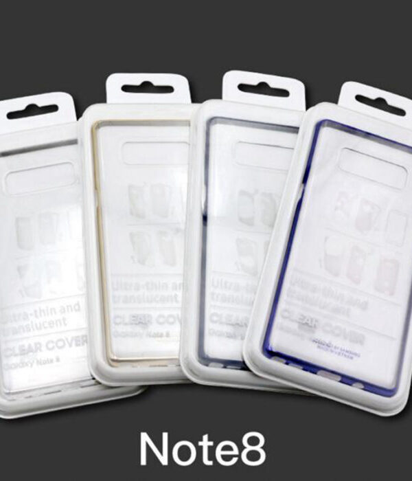 Clear Back Cover For Samsung Galaxy Note 8
