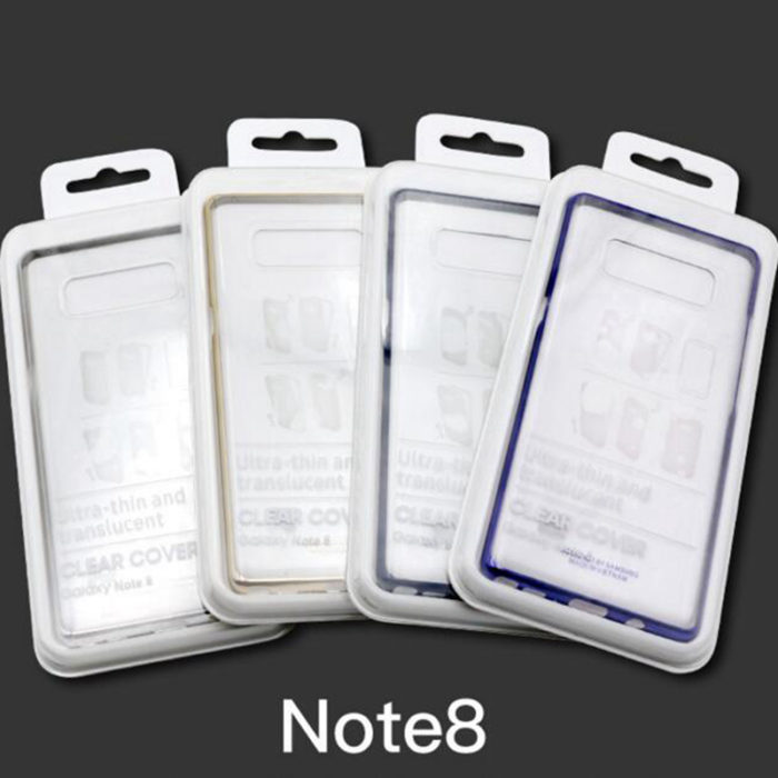 Clear Back Cover For Samsung Galaxy Note 8