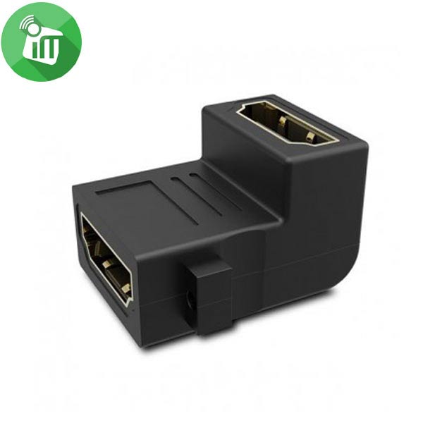 HDMi Female To HDMi Female Adapter (90 Degree)